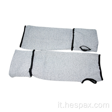 Hespax HPPE 13G maniche protettive resistenti al taglio a maglia